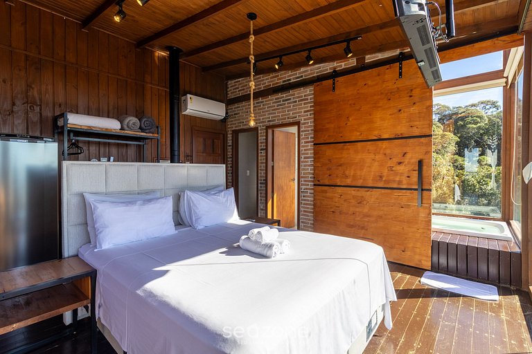 Cabana romântica com vista incrível VST002