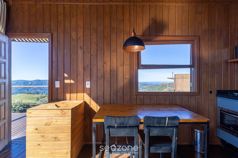 Cabana romântica com vista incrível VST002