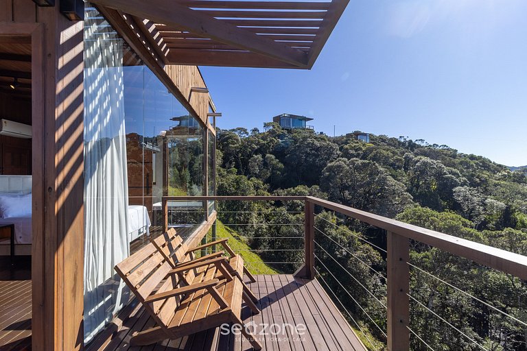 Cabaña romántica con vista increíble VST002