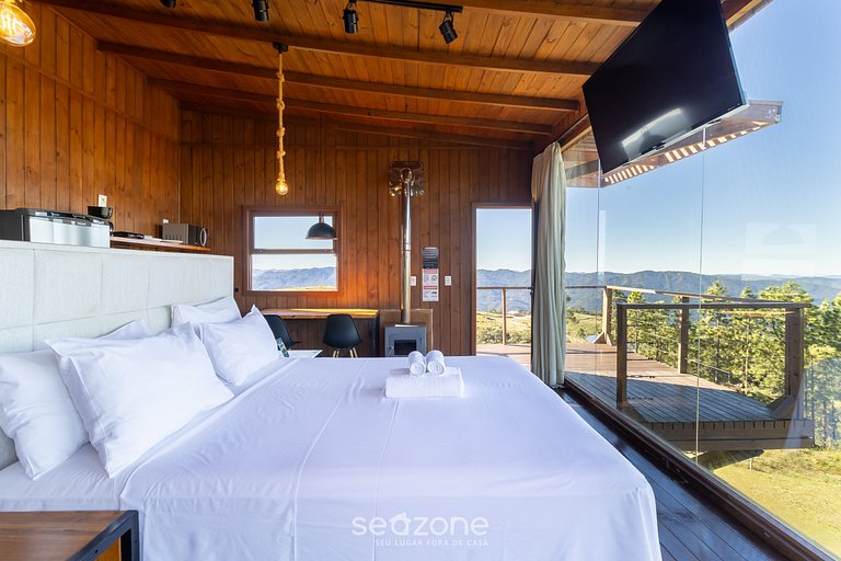 Cabana com Vista Incrível na serra VST001