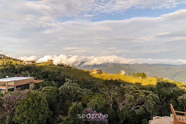 Cabana com vista panorâmica da Serra VST006
