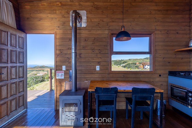 Cabaña con vista panorámica a la Sierra VST006