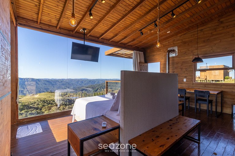 Cabana com vista panorâmica da Serra VST006