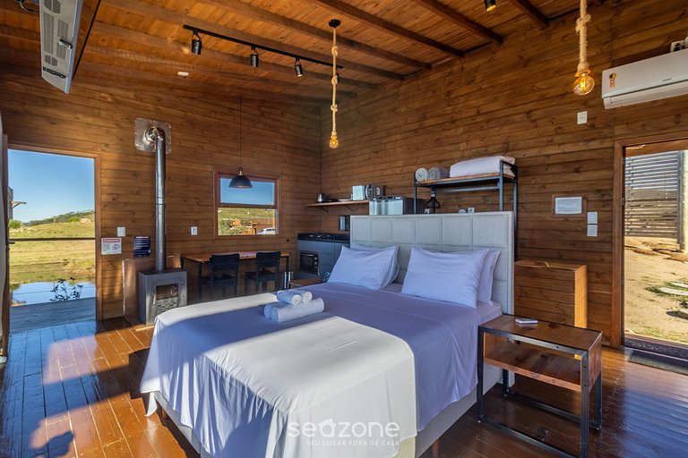 Cabaña con vista panorámica a la Sierra VST006