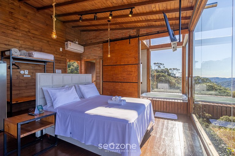 Cabaña con vista panorámica a la Sierra VST006