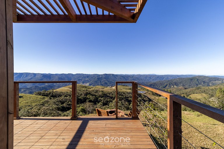 Cabaña con vista panorámica a la Sierra VST006