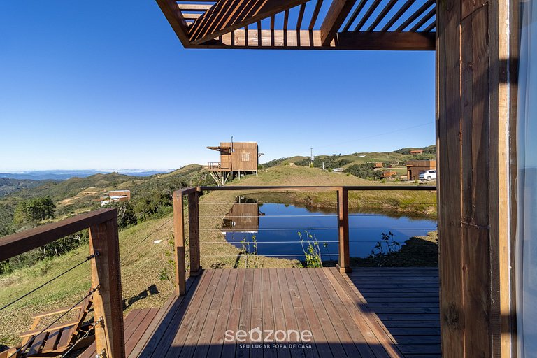 Cabaña con vista panorámica a la Sierra VST006