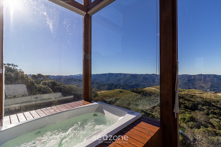 Cabaña con vista panorámica a la Sierra VST006