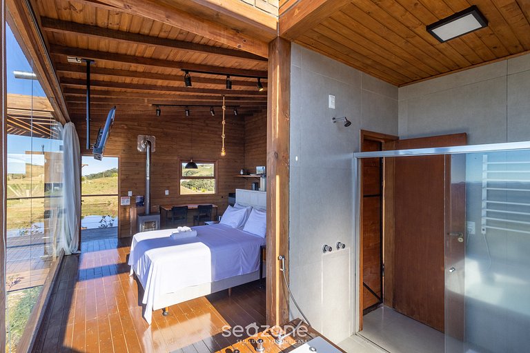 Cabana com vista panorâmica da Serra VST006