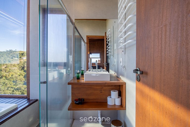 Cabana rústica com vista incrivel VST003