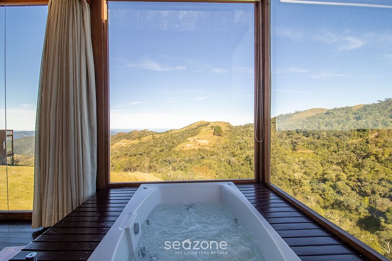 Cabana rústica com vista incrivel VST003