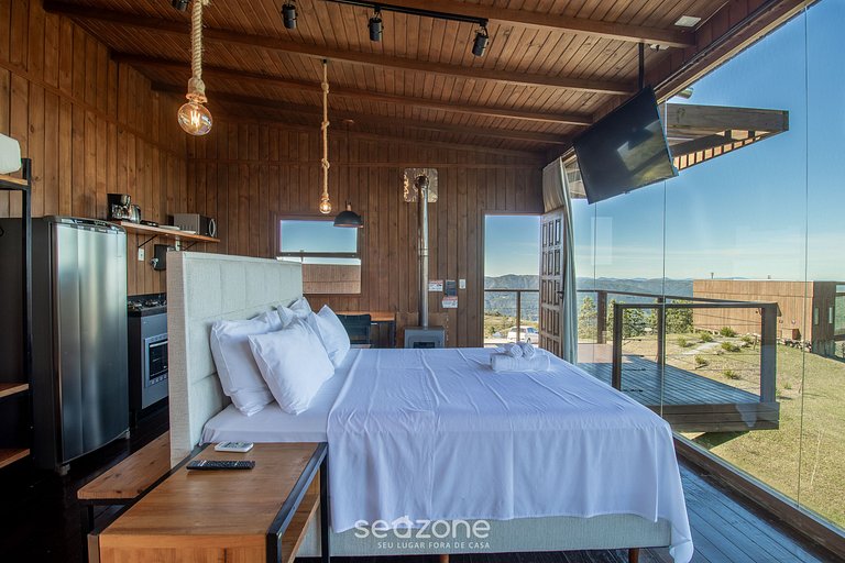 Cabana rústica com vista incrivel VST003