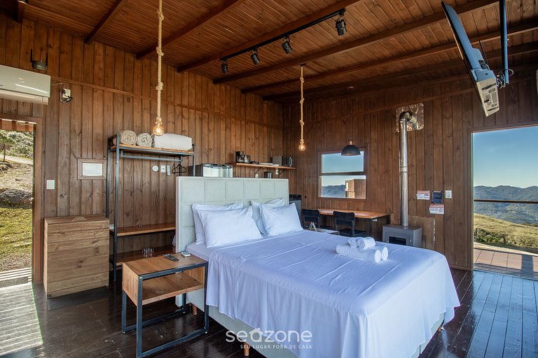 Cabana rústica com vista incrivel VST003