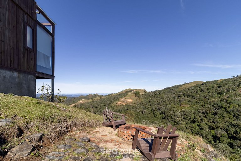 Cabana rústica com vista incrivel VST003