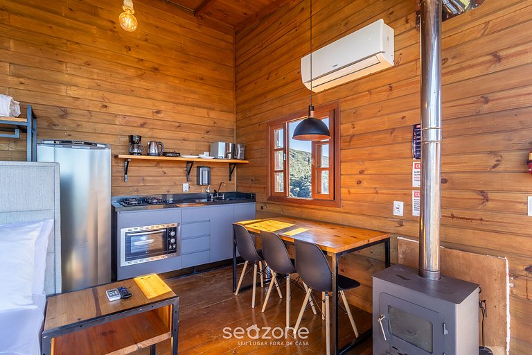 Cabaña rústica estilo industrial en la sierra VST009