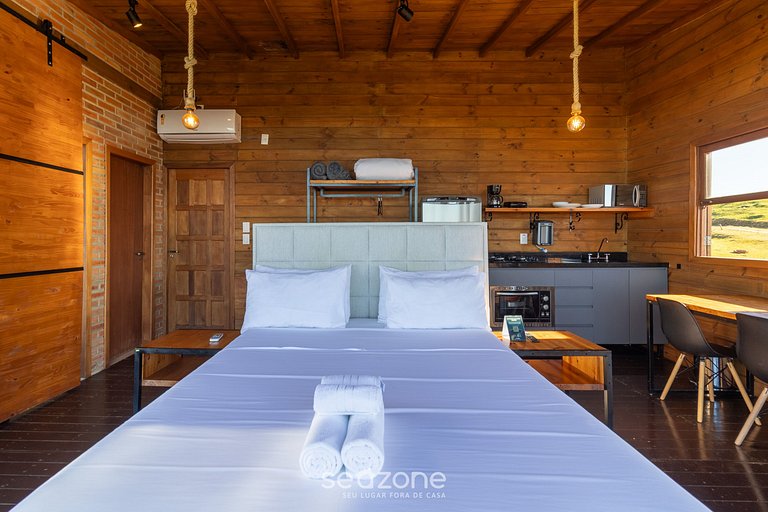 Hermosa cabaña con jacuzzi y vista increíble VST004