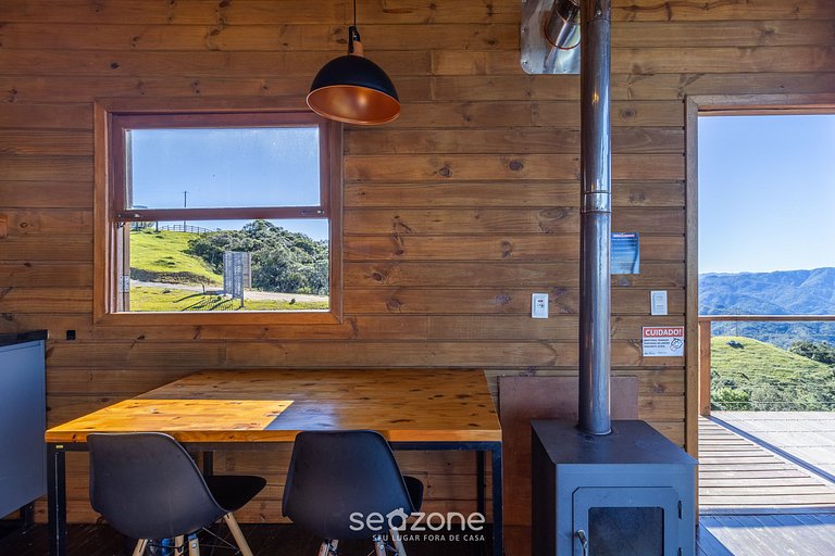 Hermosa cabaña con jacuzzi y vista increíble VST004