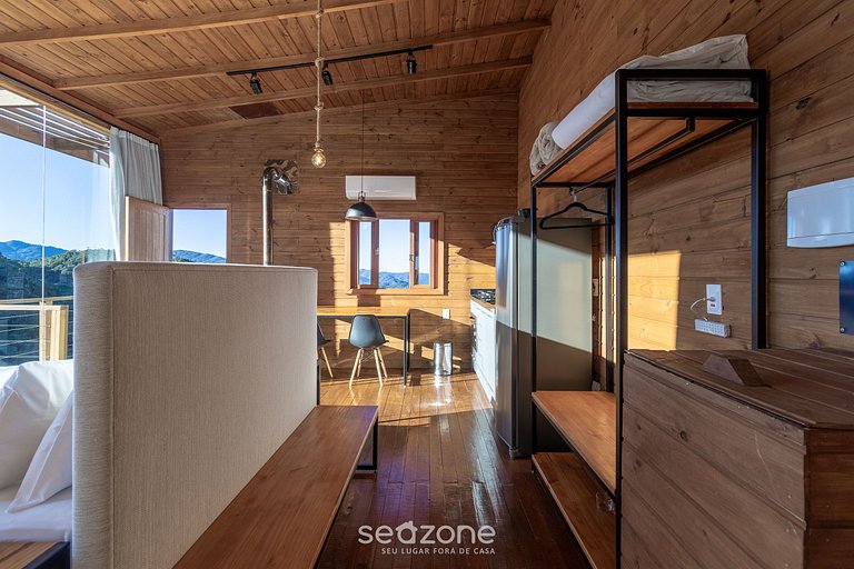 Cabana perfeita c/jacuzzi na serra VST017