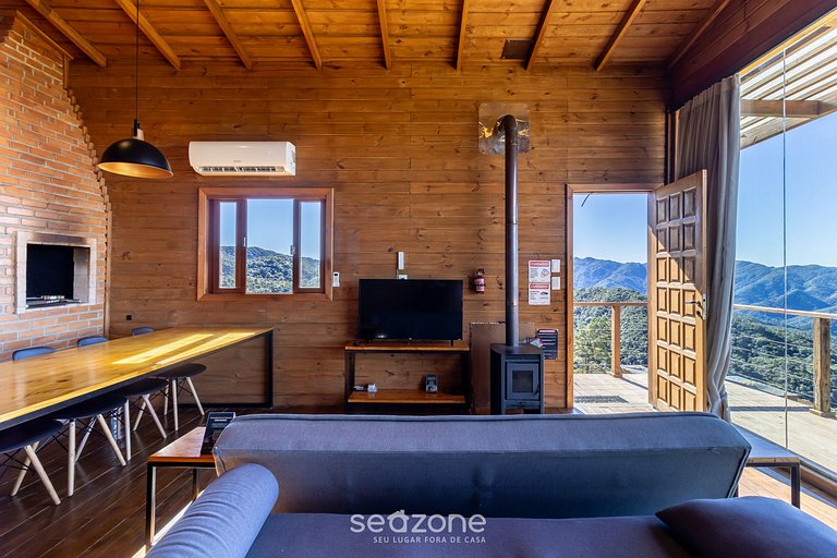 Cabaña con vista panorámica y jacuzzi VST022