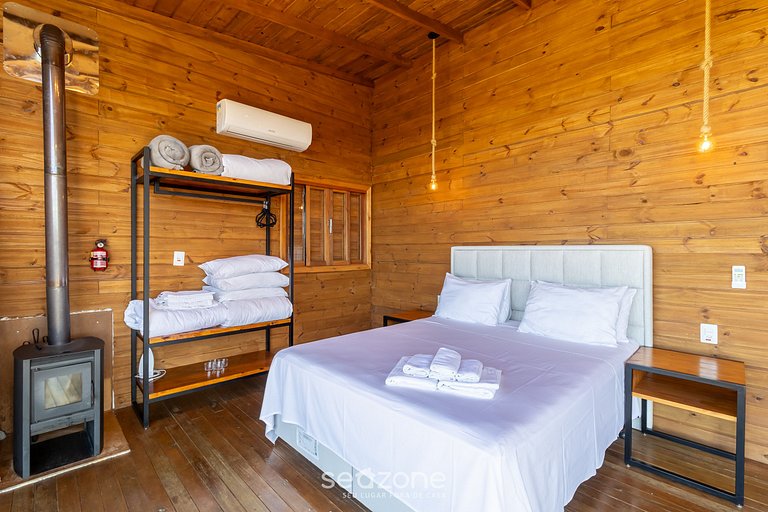 Cabaña con vista panorámica y jacuzzi VST022