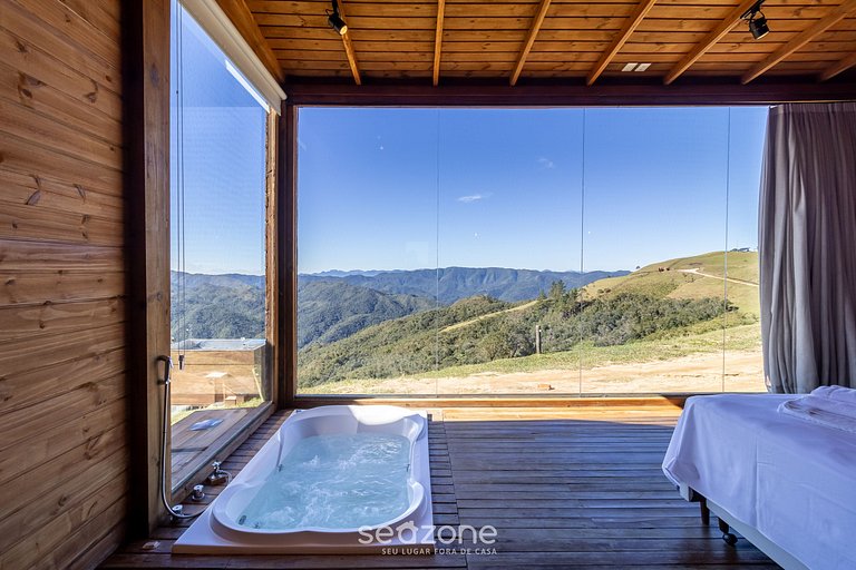 Cabana com vista panorâmica e jacuzzi VST022