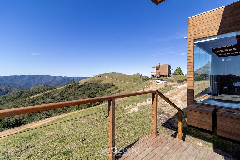 Cabaña con vista panorámica y jacuzzi VST022