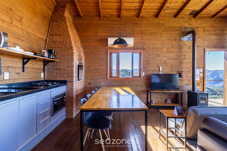 Cabaña con vista panorámica y jacuzzi VST022