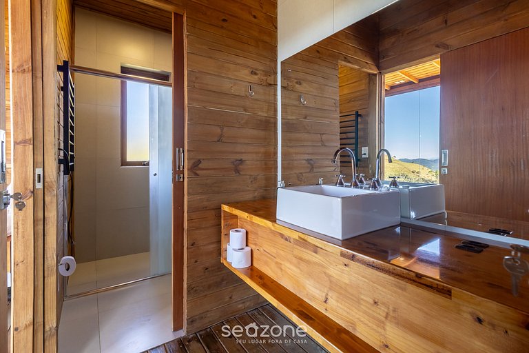 Cabaña con vista panorámica y jacuzzi VST022