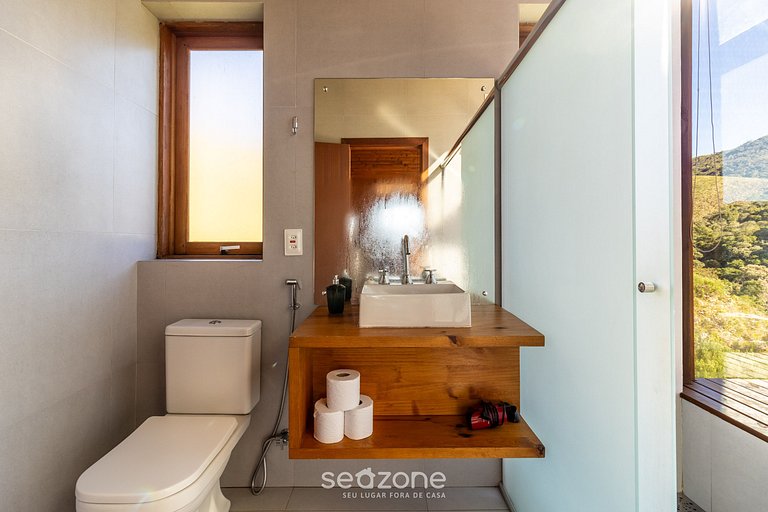 Cabana com vista deslumbrante na serra VST020