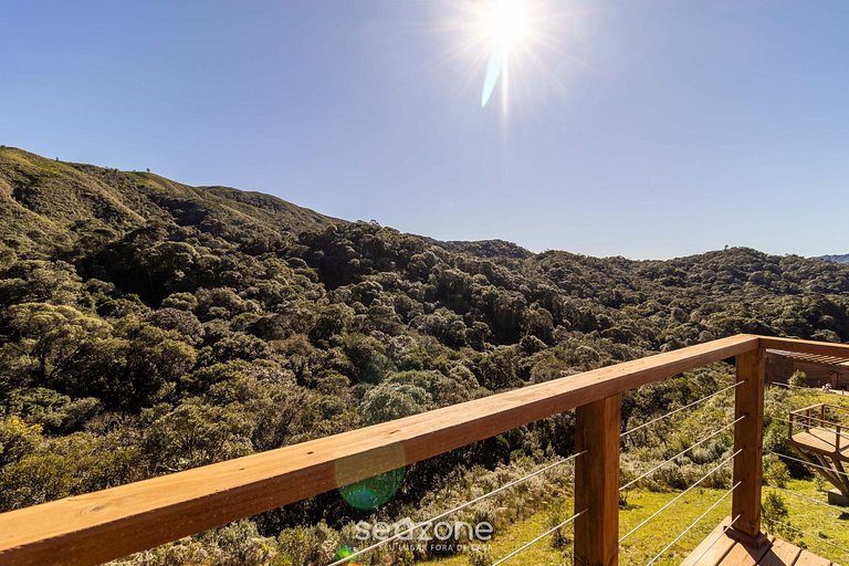 Cabana com vista deslumbrante na serra VST020