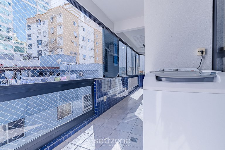 Depto c/ balcón 150m del mar Meia Praia RCB405