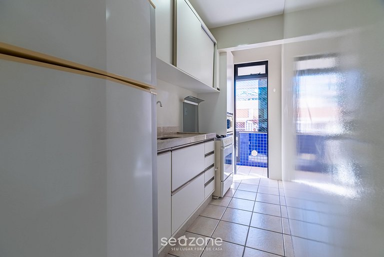 Depto c/ balcón 150m del mar Meia Praia RCB405