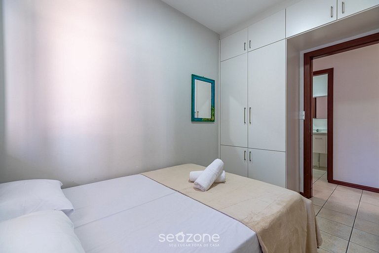 Depto c/ balcón 150m del mar Meia Praia RCB405