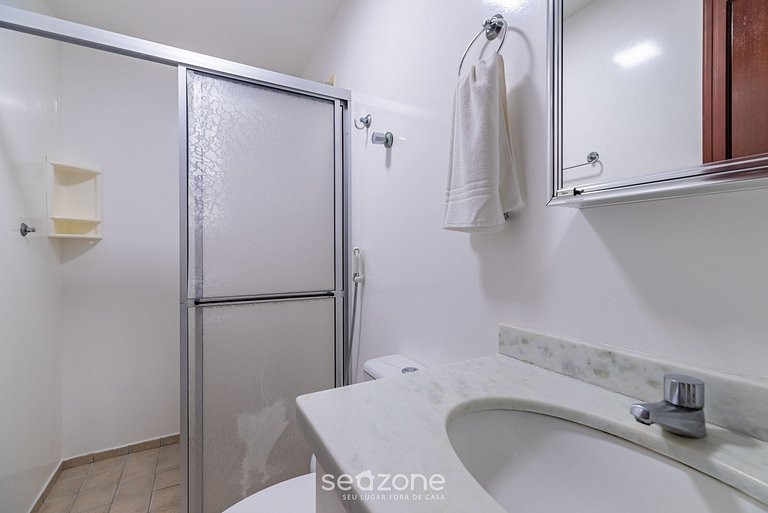 Depto c/ balcón 150m del mar Meia Praia RCB405