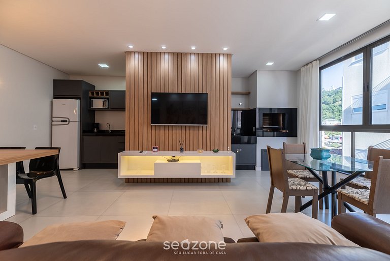 Depto 2D c/ parrilla 300m de la playa DRL0207