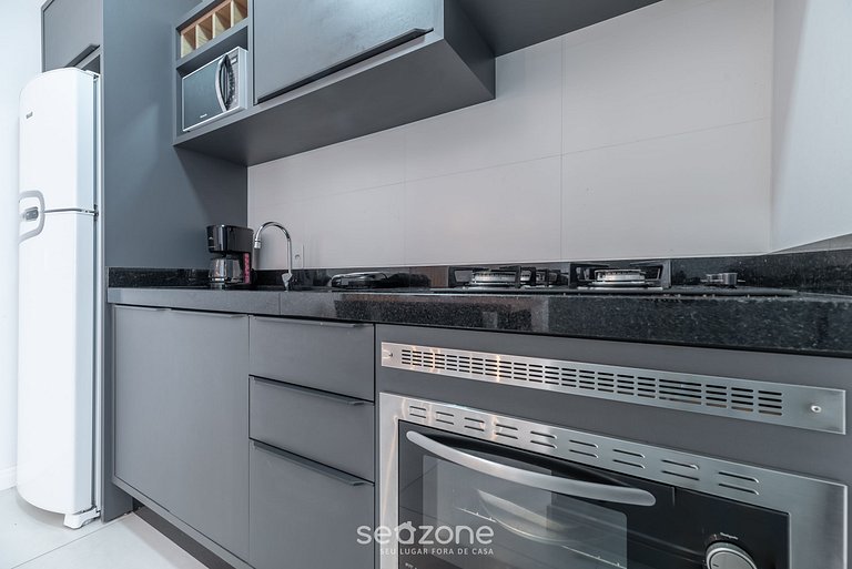 Apto 2Q c/ churrasq. 300m da Praia DRL0207