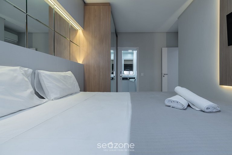 Apto 2Q c/ churrasq. 300m da Praia DRL0207