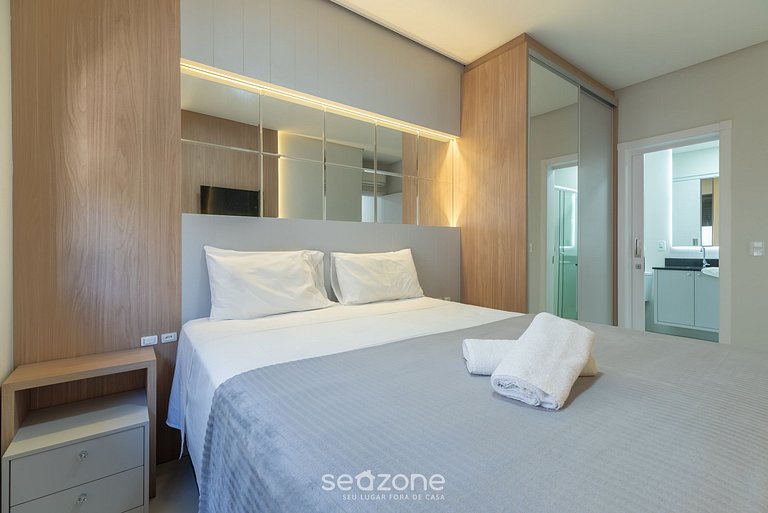 Apto 2Q c/ churrasq. 300m da Praia DRL0207