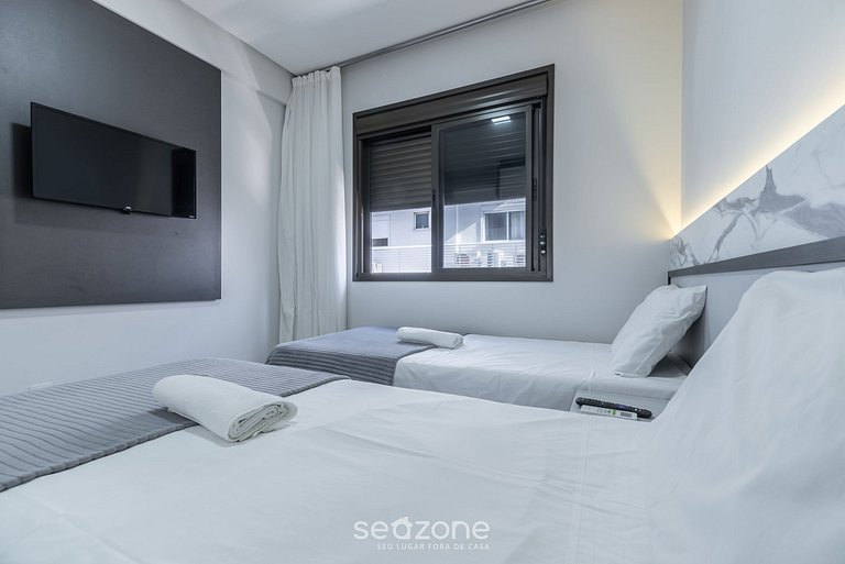 Apto 2Q c/ churrasq. 300m da Praia DRL0207