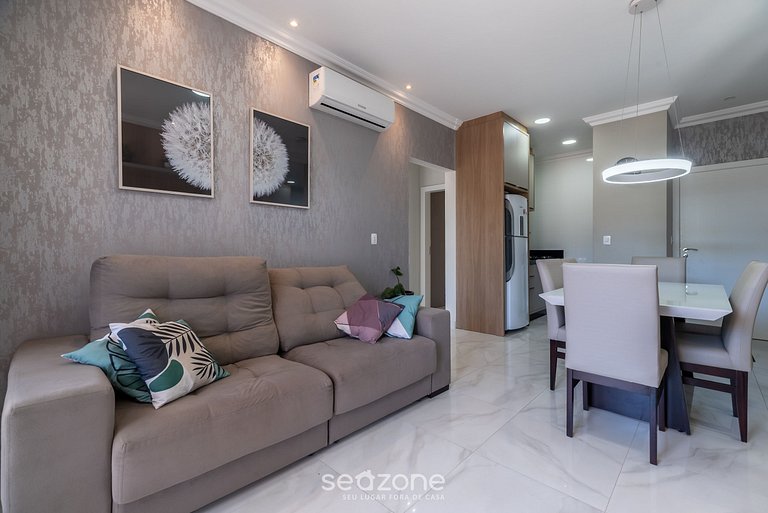 Apt 2Q Moderno 80m da Praia de Mariscal IML0107