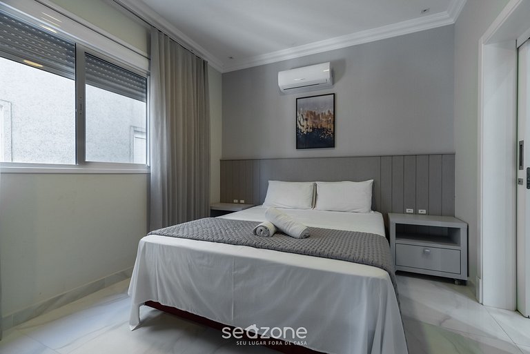 Apt 2Q Moderno 80m da Praia de Mariscal IML0107