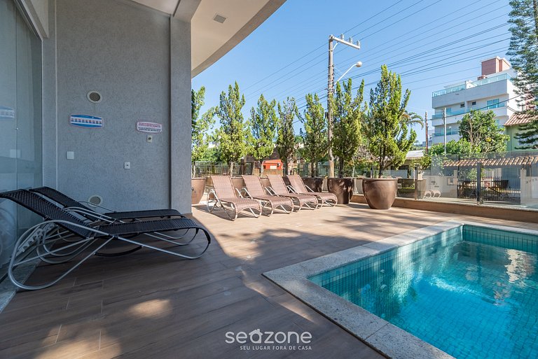 Apt 2Q Moderno 80m da Praia de Mariscal IML0107