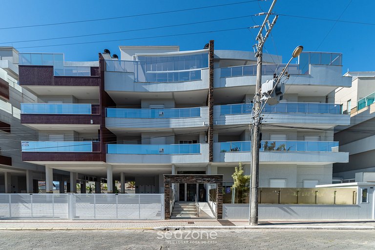 Apt 2Q Moderno 80m da Praia de Mariscal IML0107