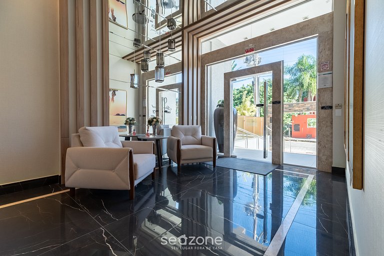 Apt 2Q Moderno 80m da Praia de Mariscal IML0107