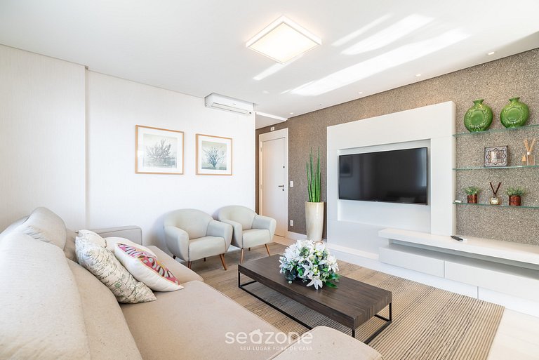 Apto com Vista a 180m da Praia de Bombas VDT0401