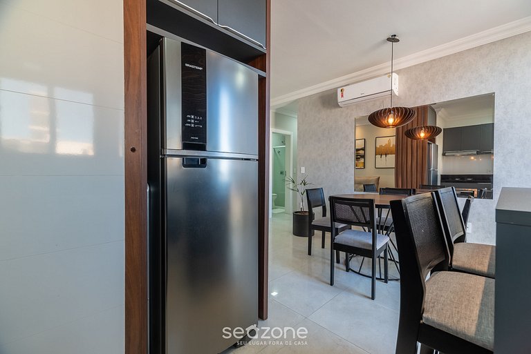 Apto 2Q quadra mar c/ churrasq Bombinhas UML0103