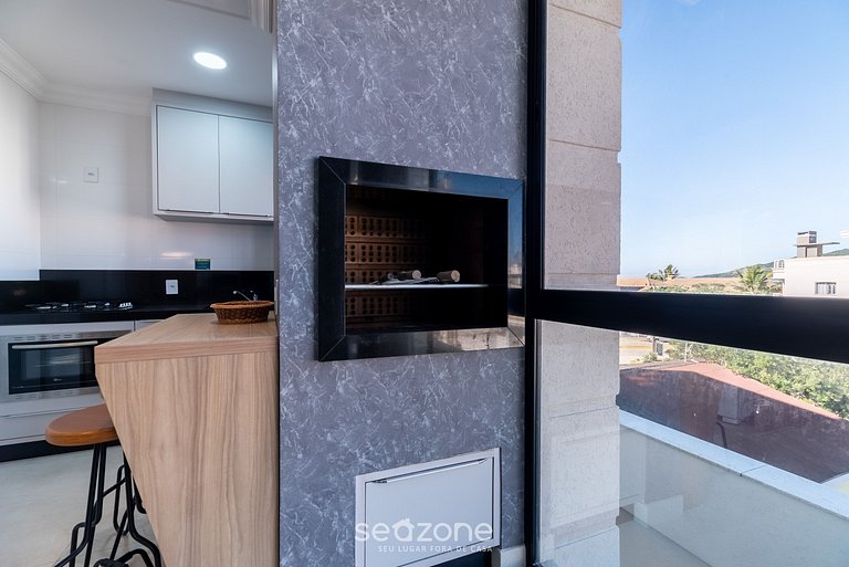 Apto 2Q churrasq. quadra mar - Bombinhas UML0104