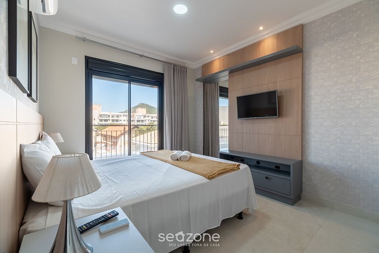 Apto 2D con parrilla junto al mar UML0104