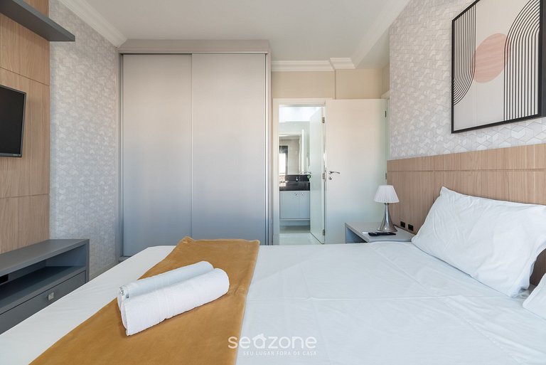 Apto 2Q churrasq. quadra mar - Bombinhas UML0104