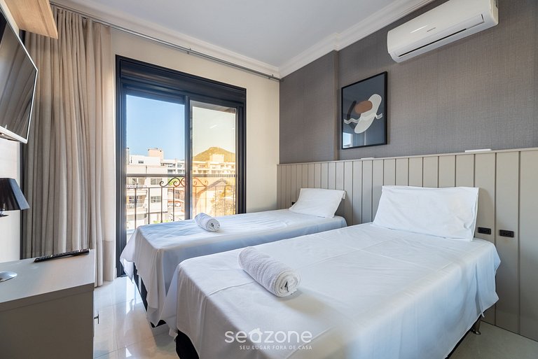 Apto 2Q churrasq. quadra mar - Bombinhas UML0104